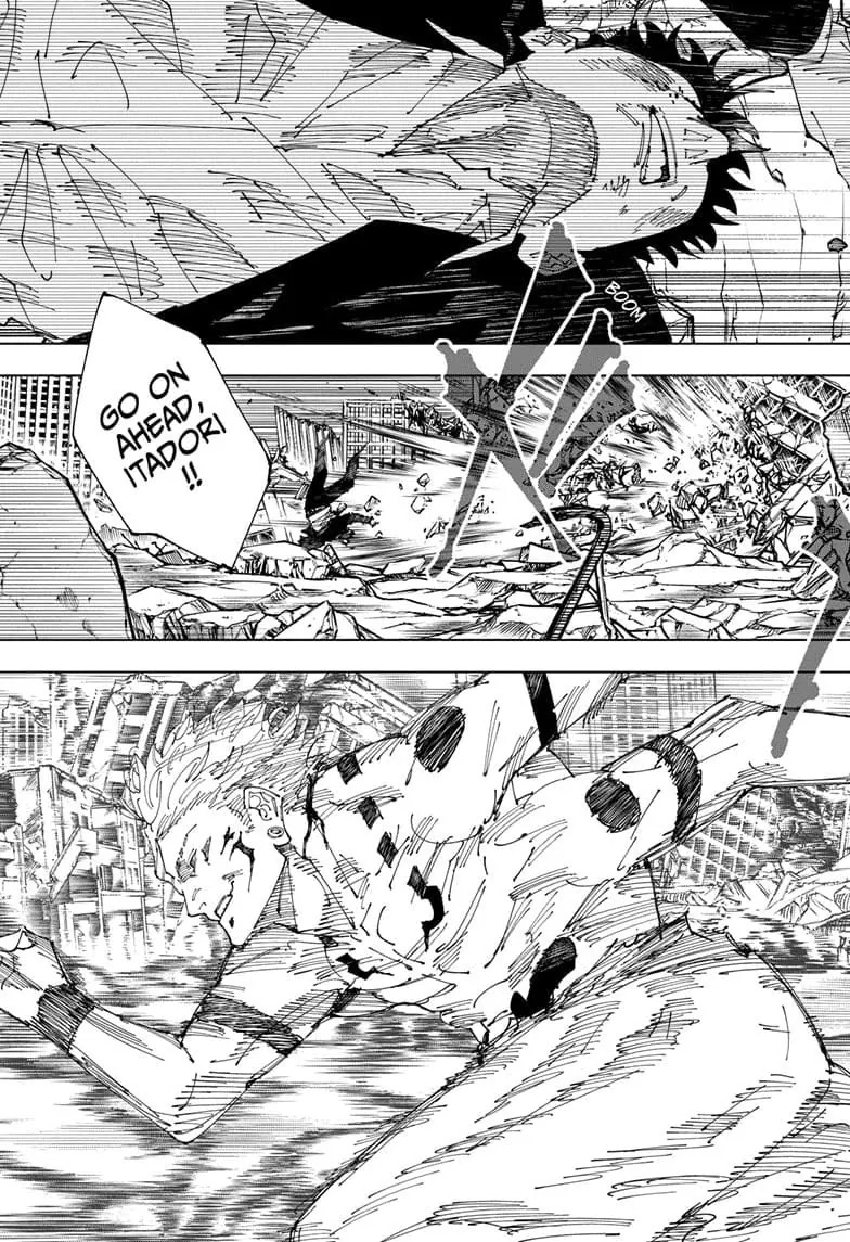 JuJutsu Kaisen Manga Chapter 246