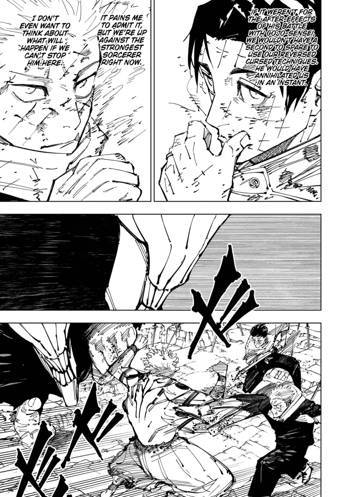 JuJutsu Kaisen Manga Chapter 250