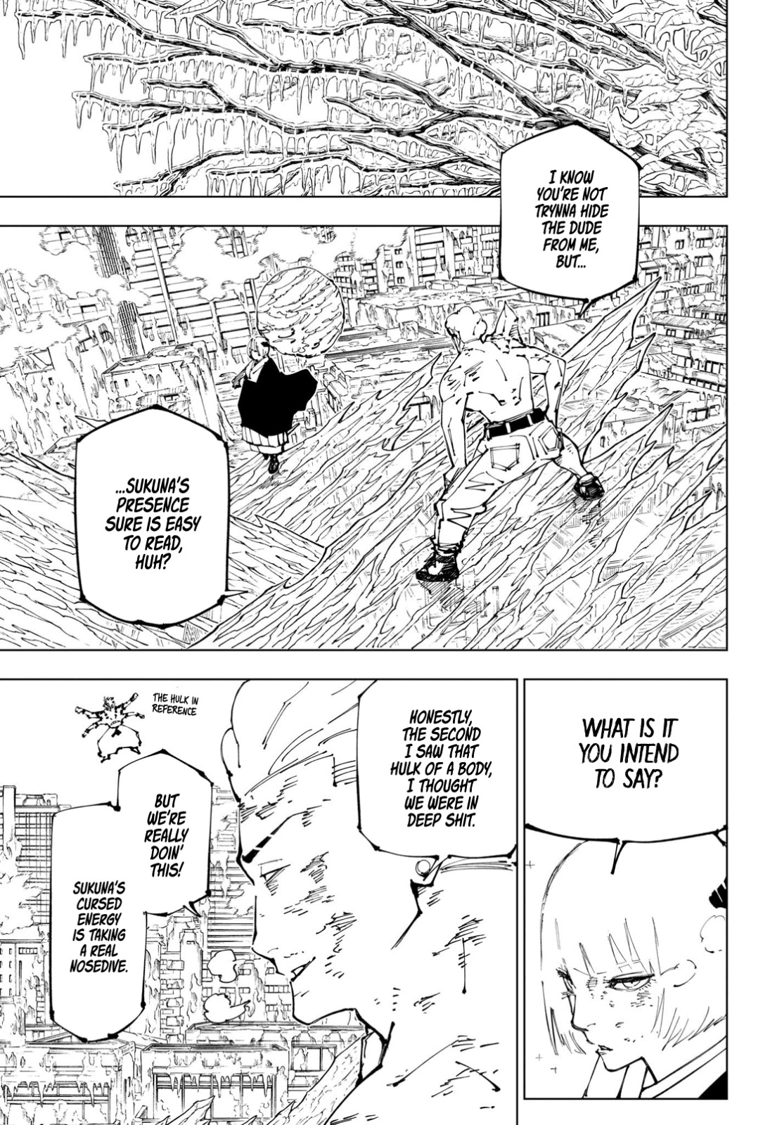 JuJutsu Kaisen Manga Chapter 252