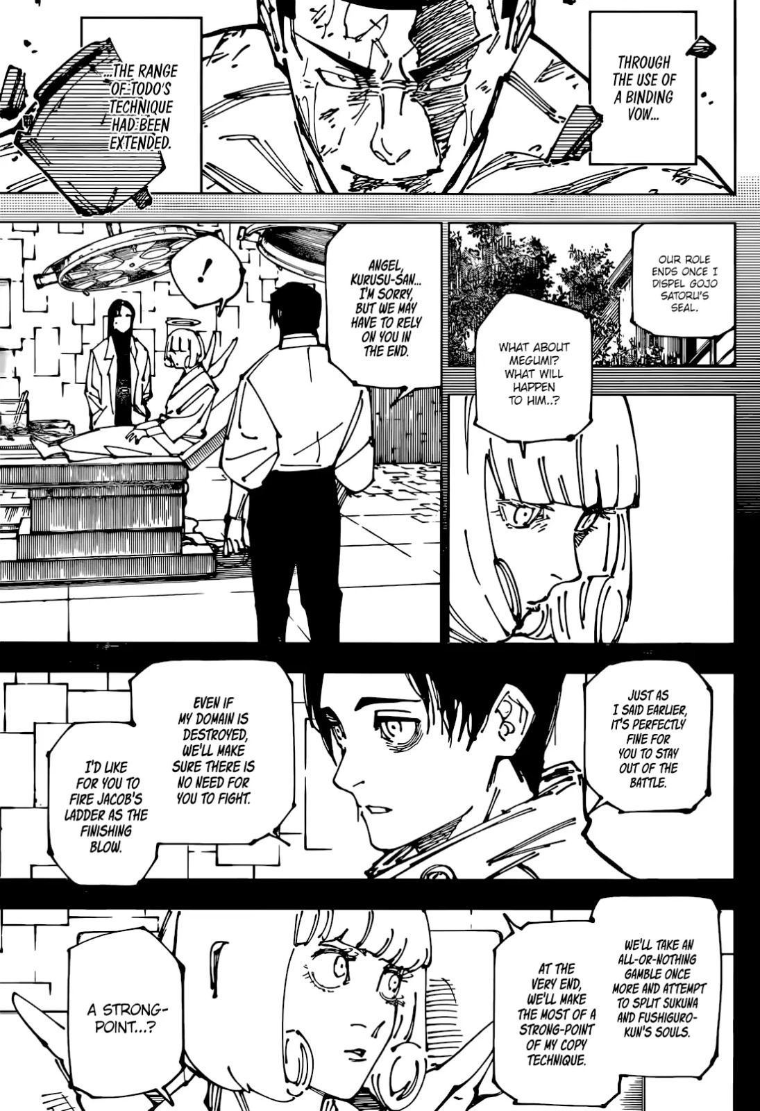JuJutsu Kaisen Manga Chapter 263