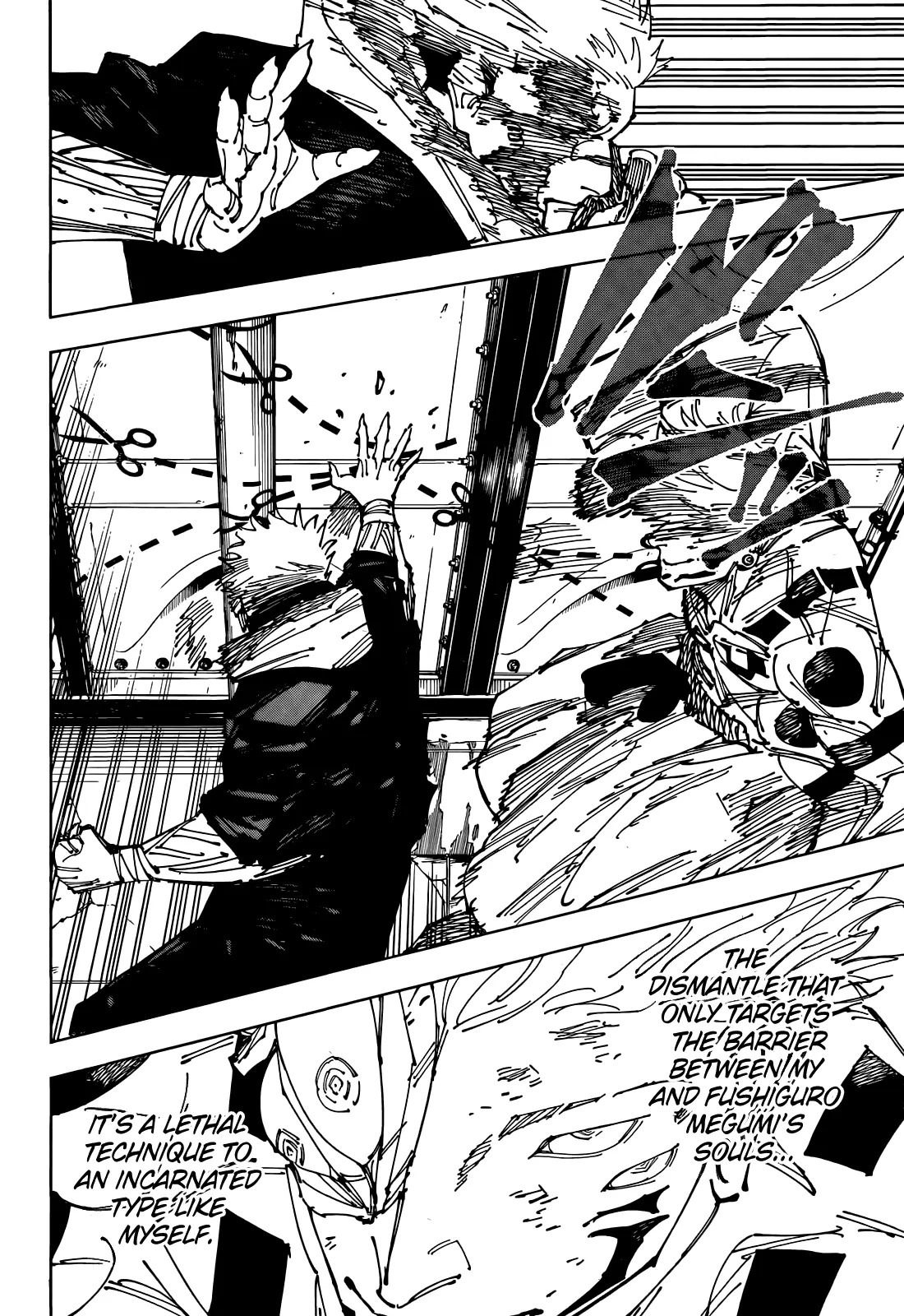 JuJutsu Kaisen Manga Chapter 264