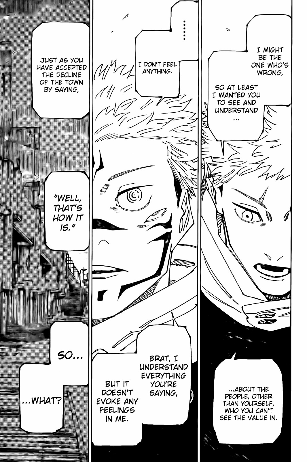 JuJutsu Kaisen Manga Chapter 265