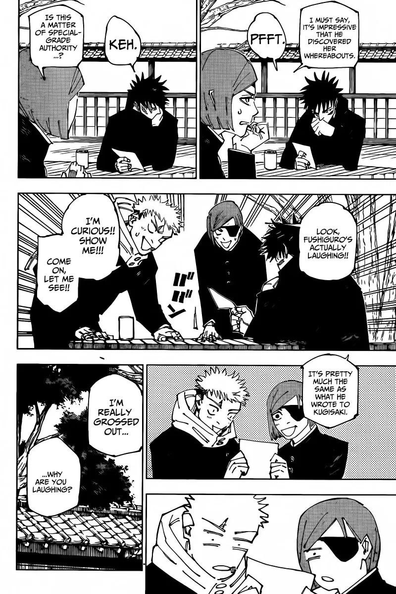 JuJutsu Kaisen Manga Chapter 268