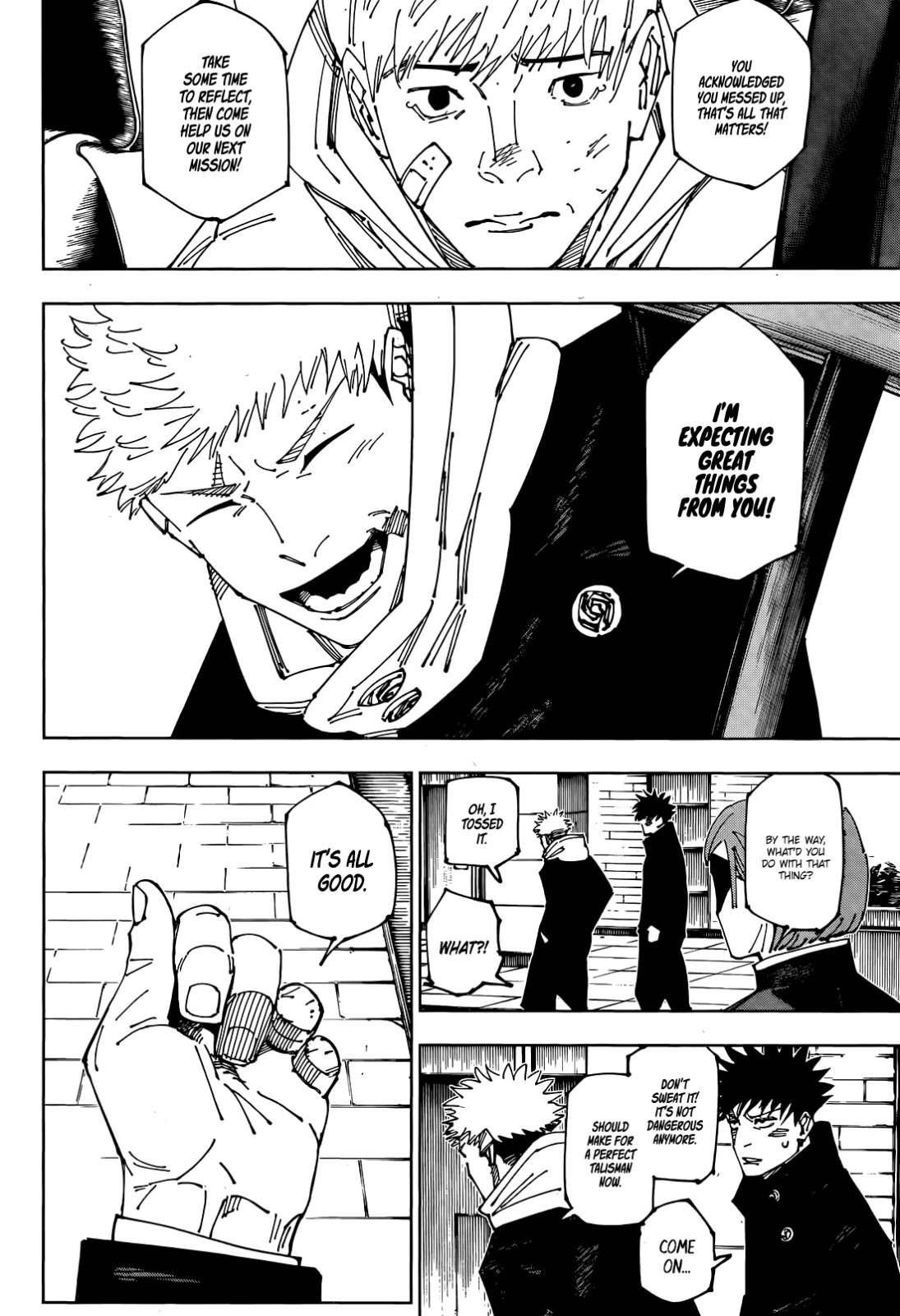 JuJutsu Kaisen Manga Chapter 271