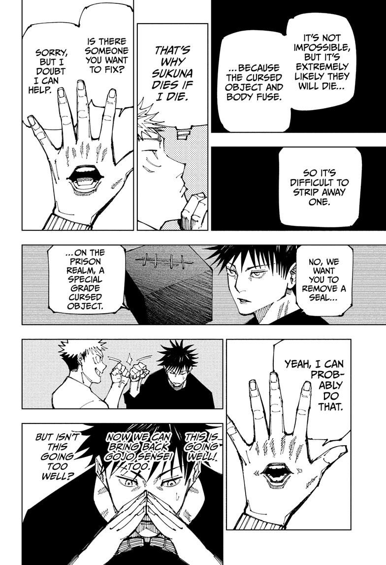 JuJutsu Kaisen Manga Chapter 199