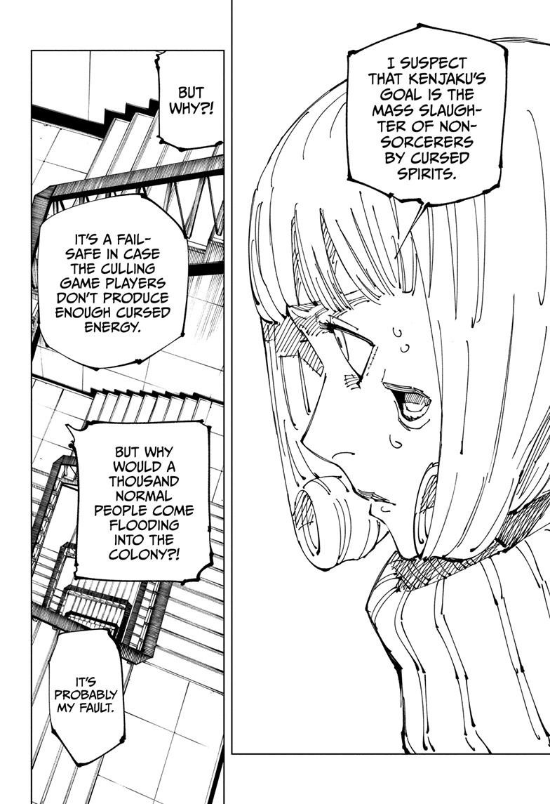 JuJutsu Kaisen Manga Chapter 209