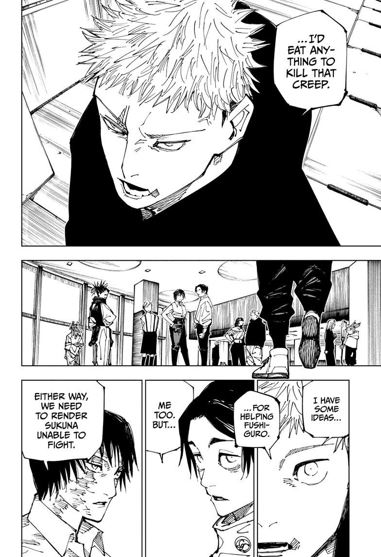 JuJutsu Kaisen Manga Chapter 220