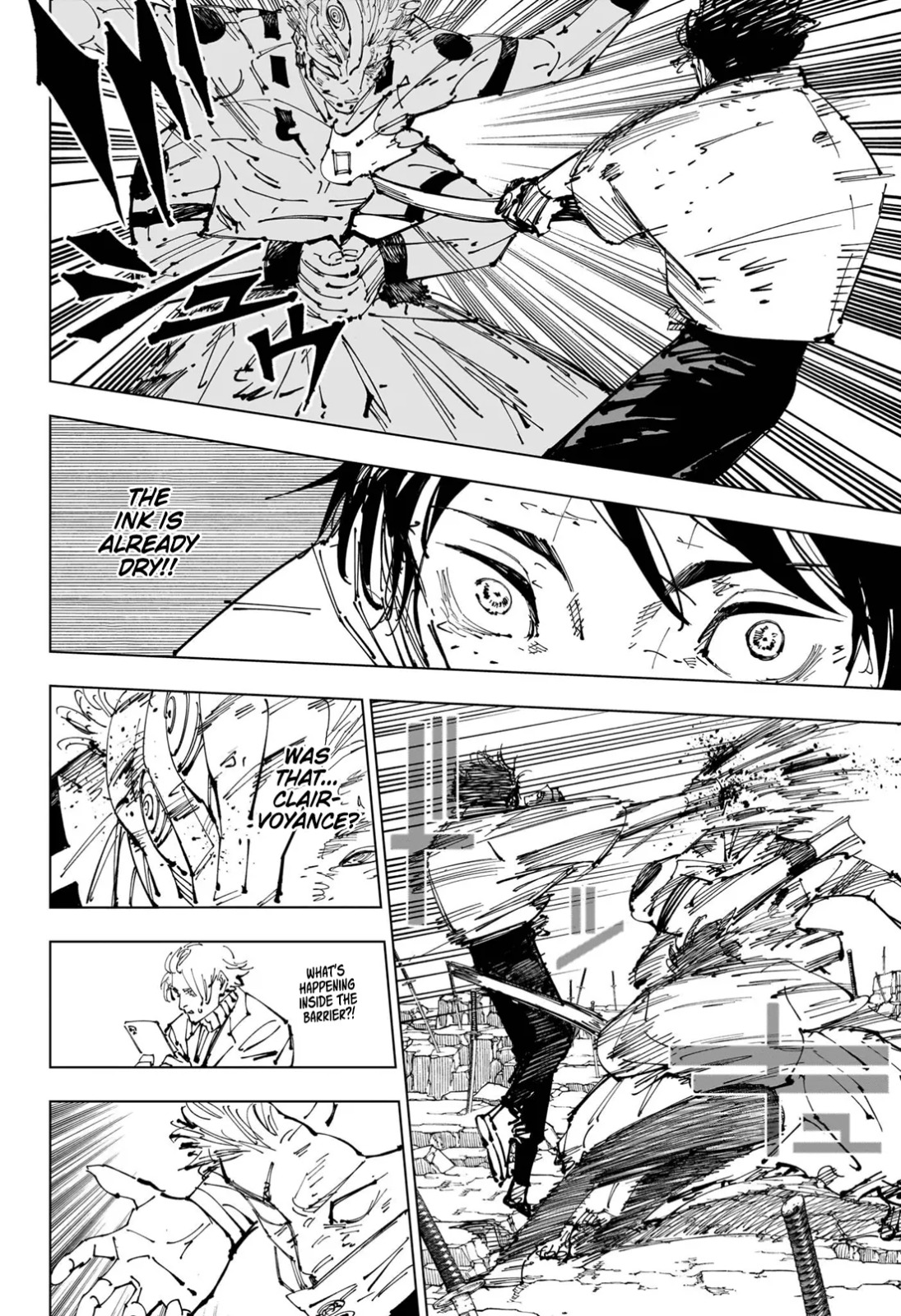 JuJutsu Kaisen Manga Chapter 250