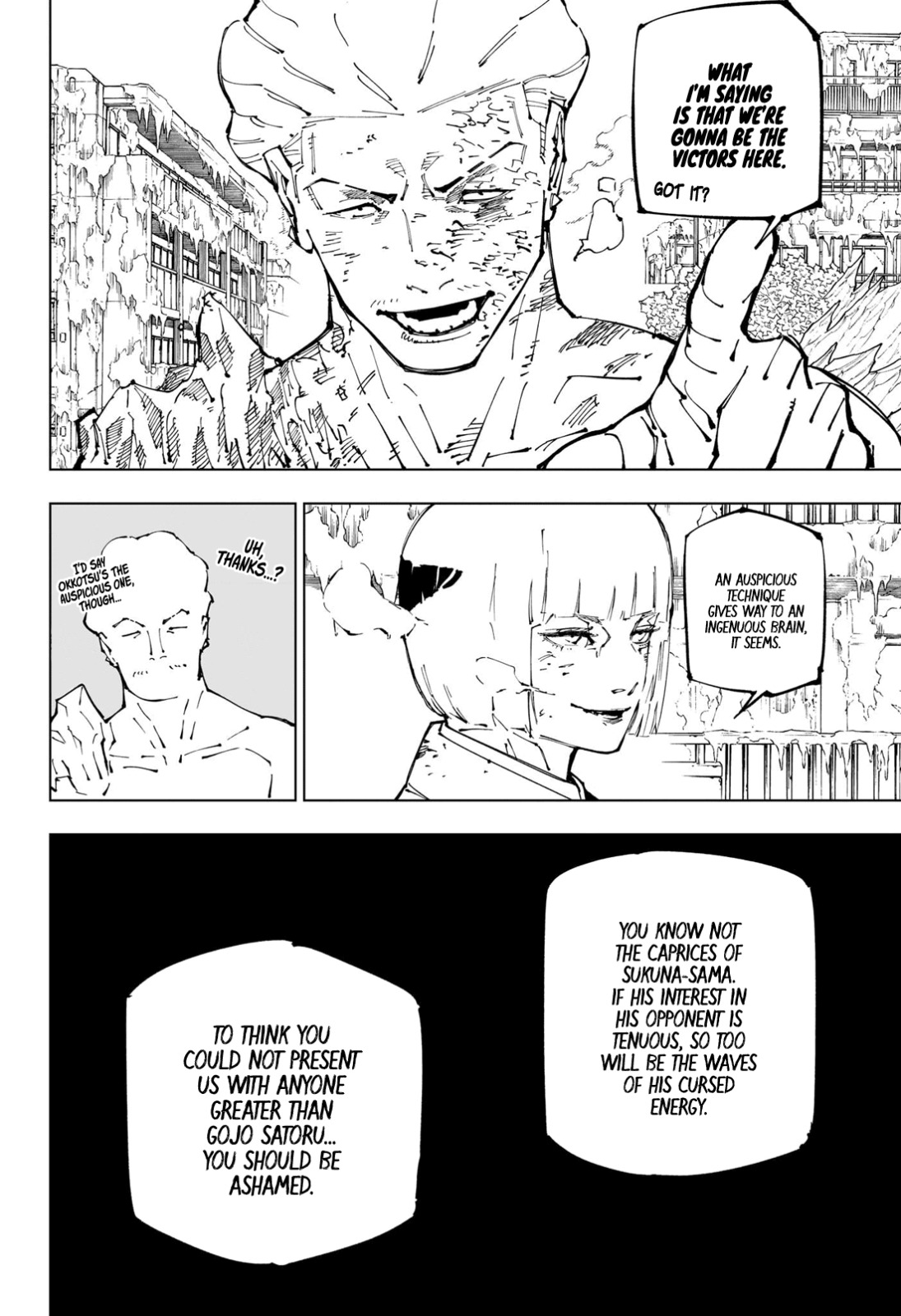 JuJutsu Kaisen Manga Chapter 252