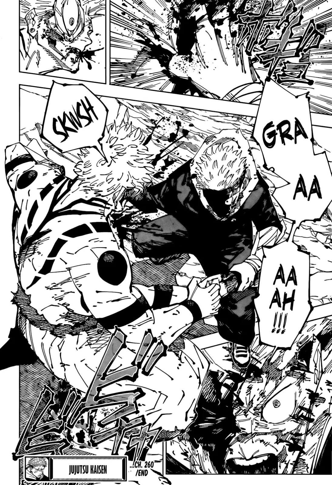 JuJutsu Kaisen Manga Chapter 260