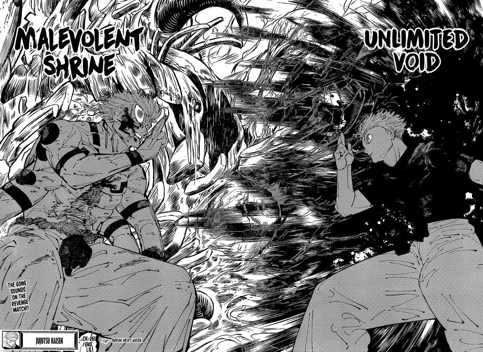 JuJutsu Kaisen Manga Chapter 261