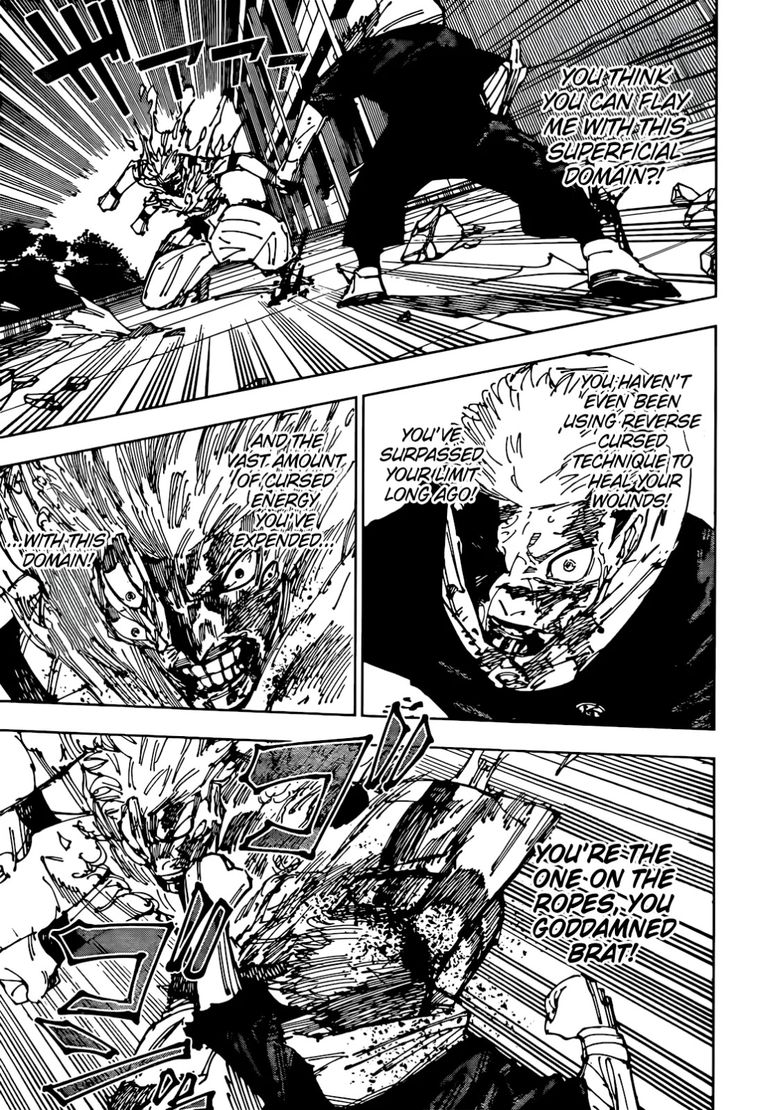 JuJutsu Kaisen Manga Chapter 267