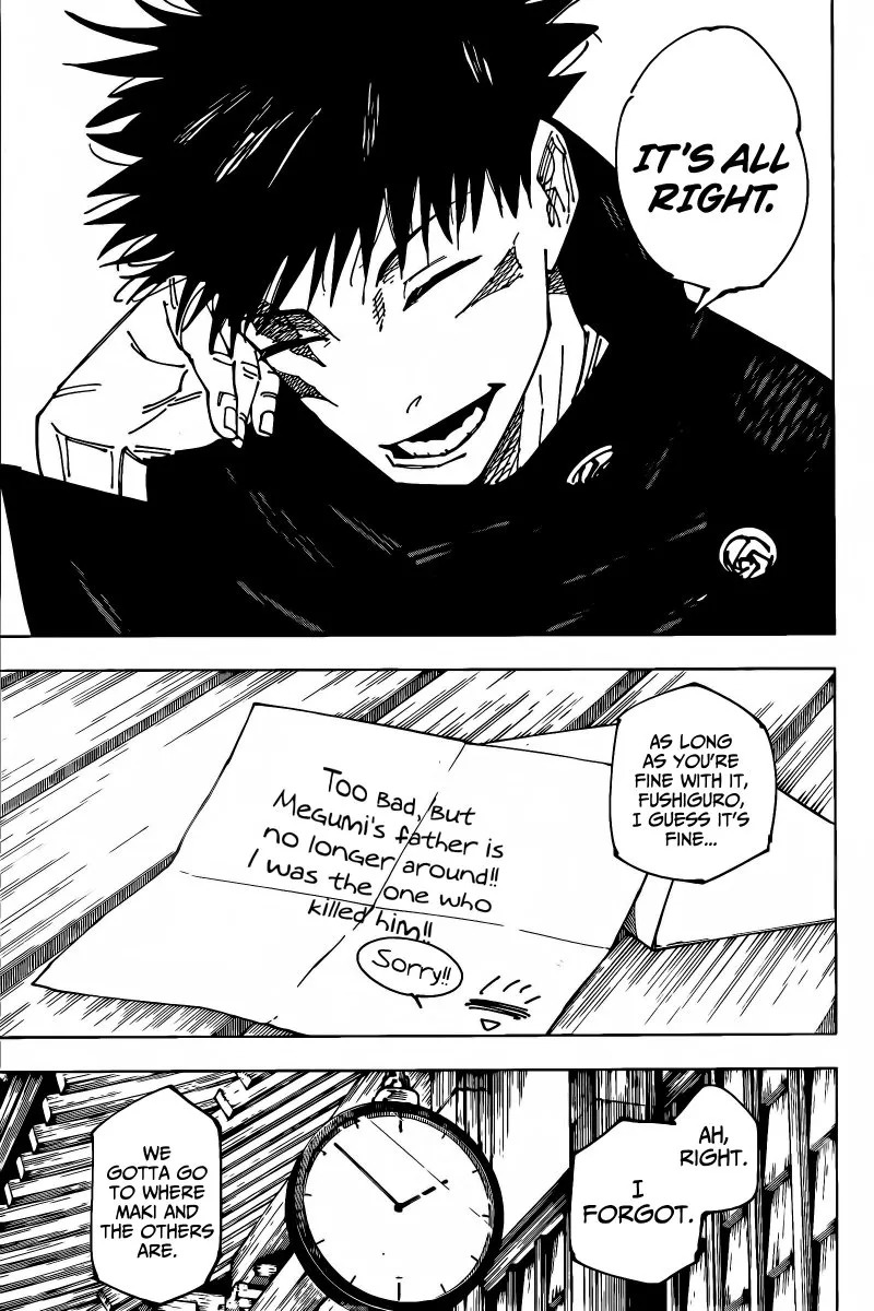JuJutsu Kaisen Manga Chapter 268