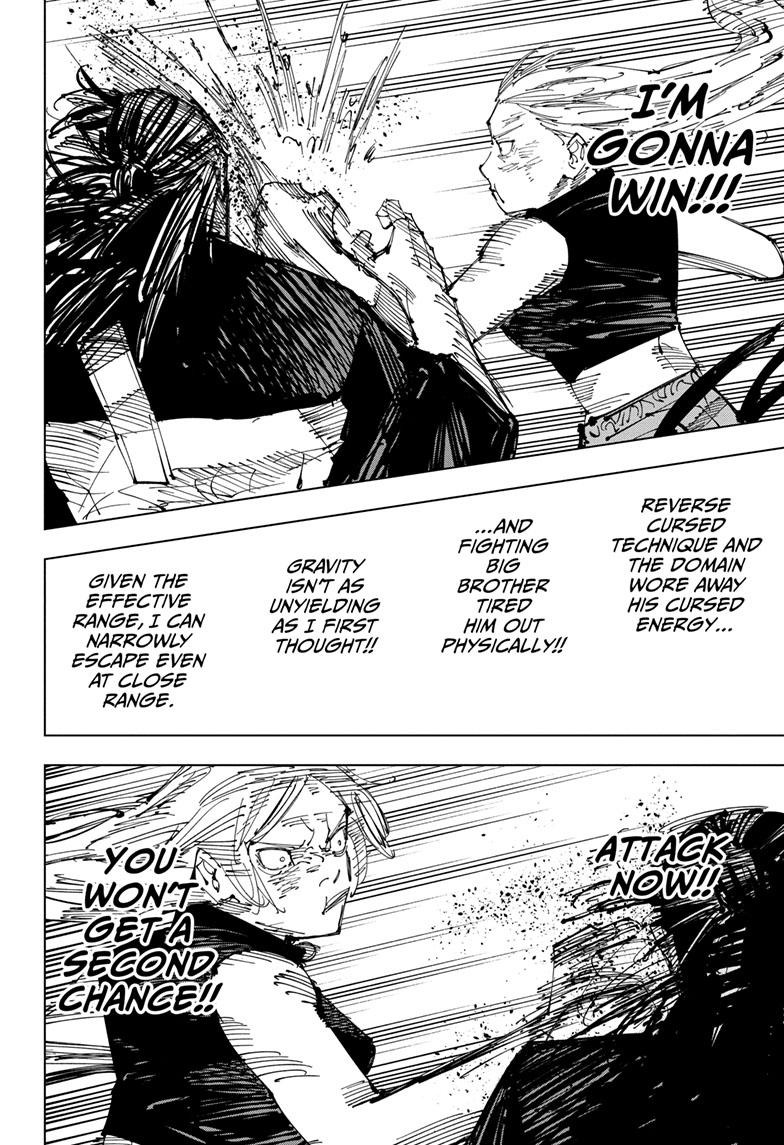 JuJutsu Kaisen Manga Chapter 207