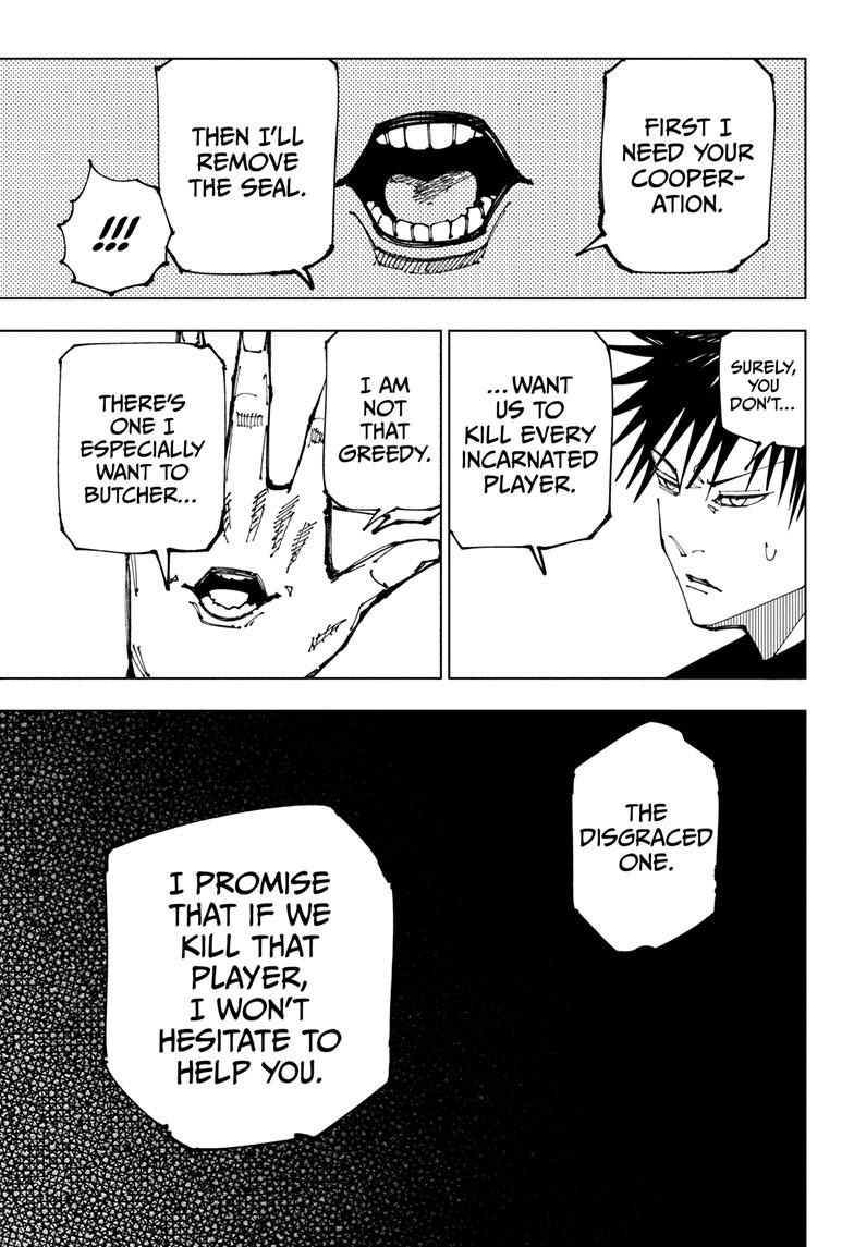 JuJutsu Kaisen Manga Chapter 199