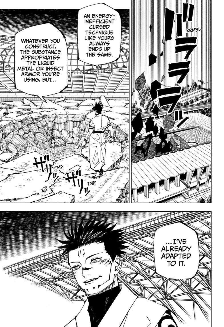 JuJutsu Kaisen Manga Chapter 219