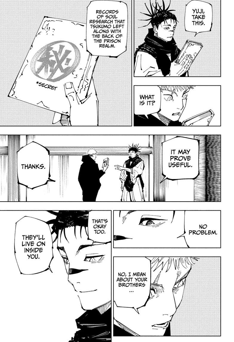 JuJutsu Kaisen Manga Chapter 220