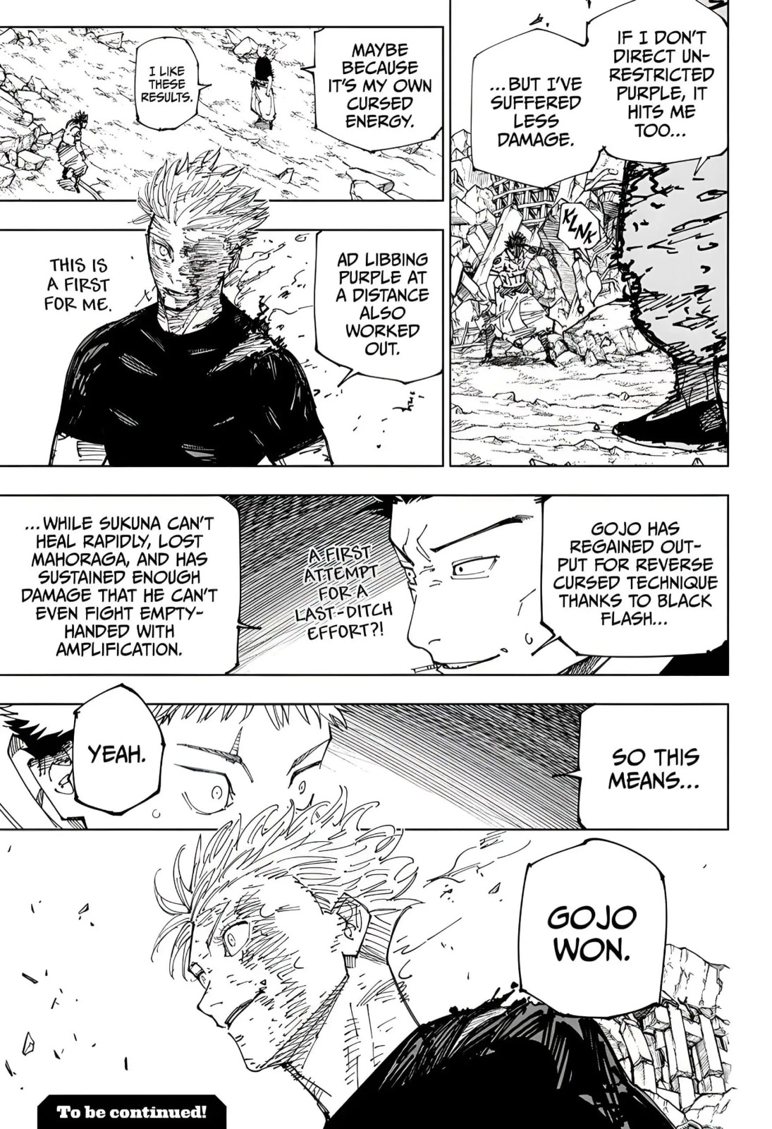JuJutsu Kaisen Manga Chapter 235