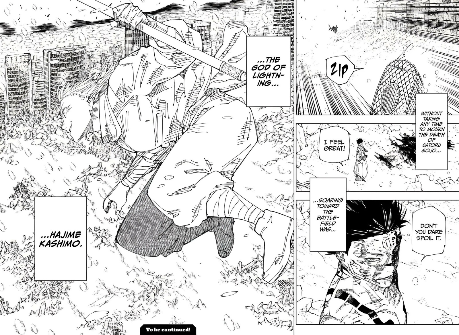 JuJutsu Kaisen Manga Chapter 236