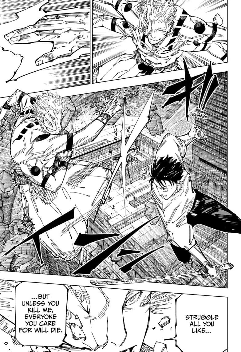 JuJutsu Kaisen Manga Chapter 248