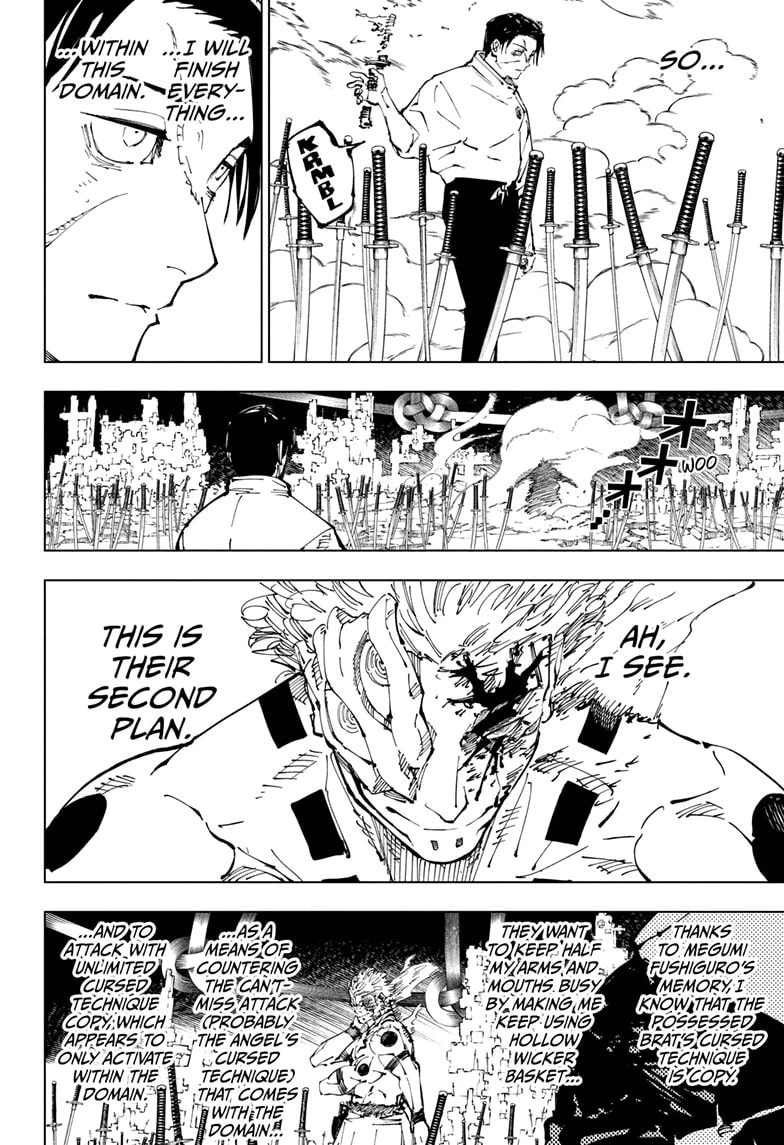 JuJutsu Kaisen Manga Chapter 249