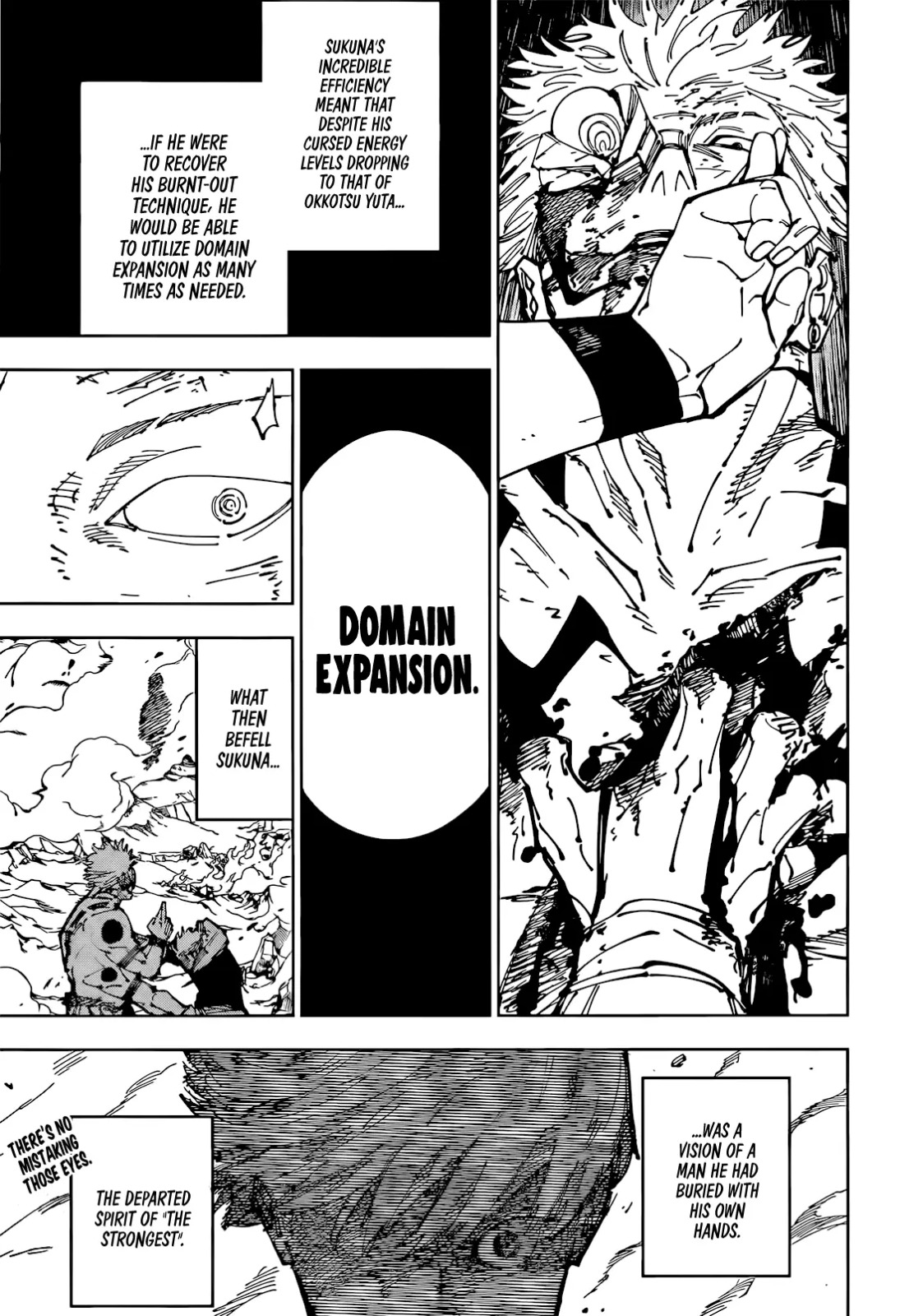JuJutsu Kaisen Manga Chapter 260