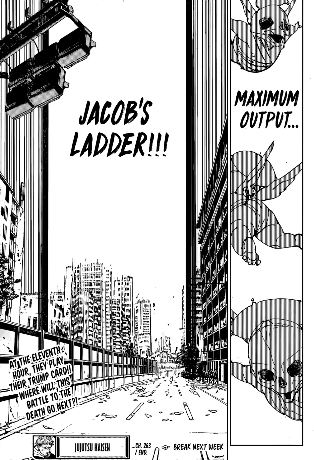 JuJutsu Kaisen Manga Chapter 263