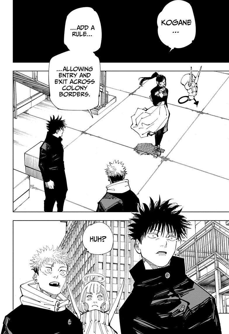 JuJutsu Kaisen Manga Chapter 211