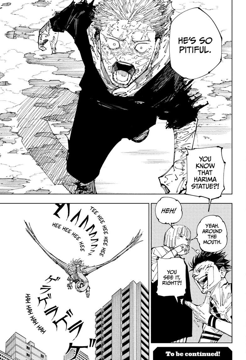JuJutsu Kaisen Manga Chapter 215