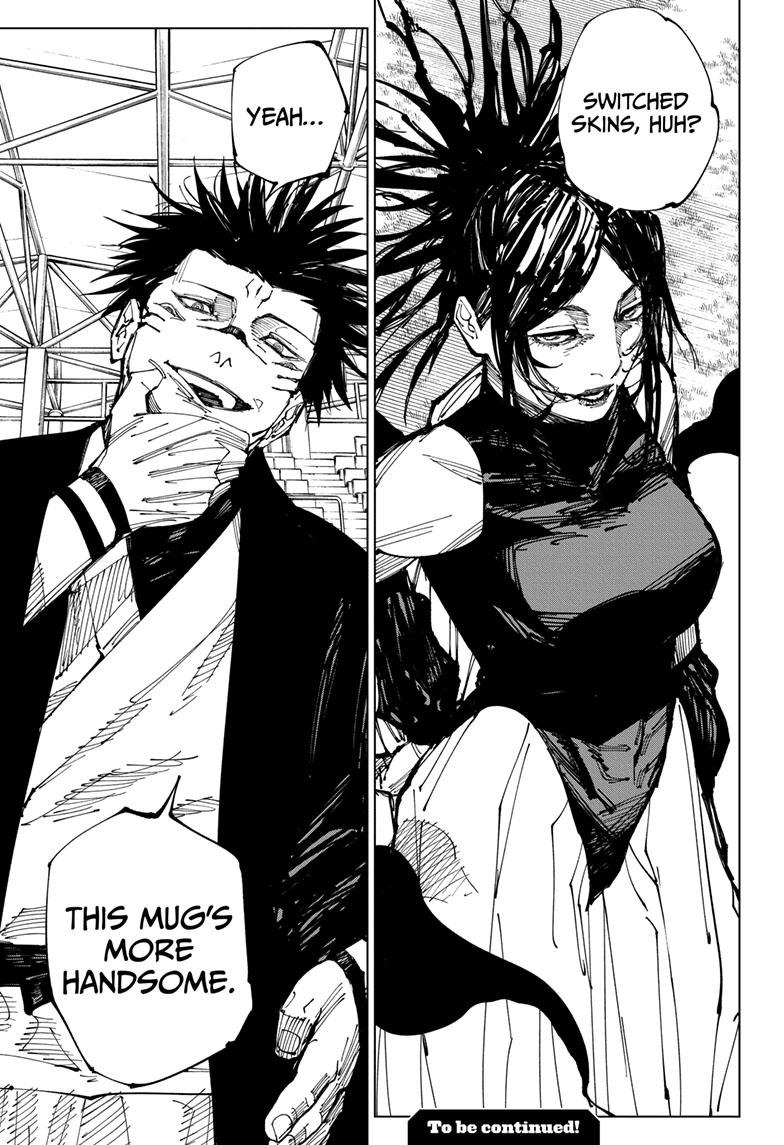 JuJutsu Kaisen Manga Chapter 216