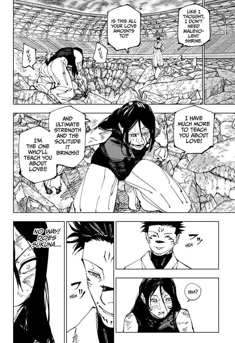 JuJutsu Kaisen Manga Chapter 218