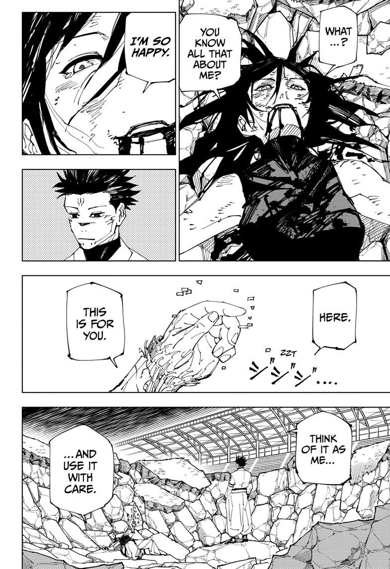 JuJutsu Kaisen Manga Chapter 219