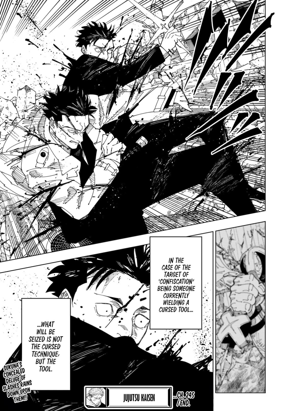 JuJutsu Kaisen Manga Chapter 245