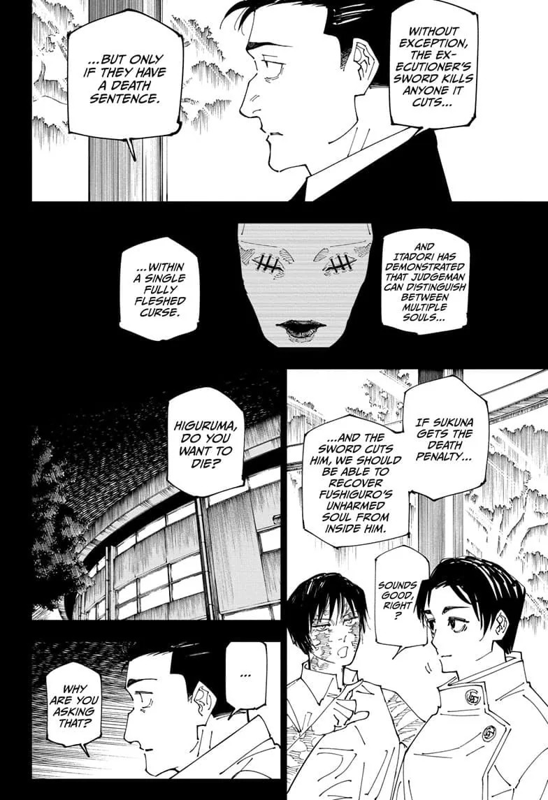 JuJutsu Kaisen Manga Chapter 246