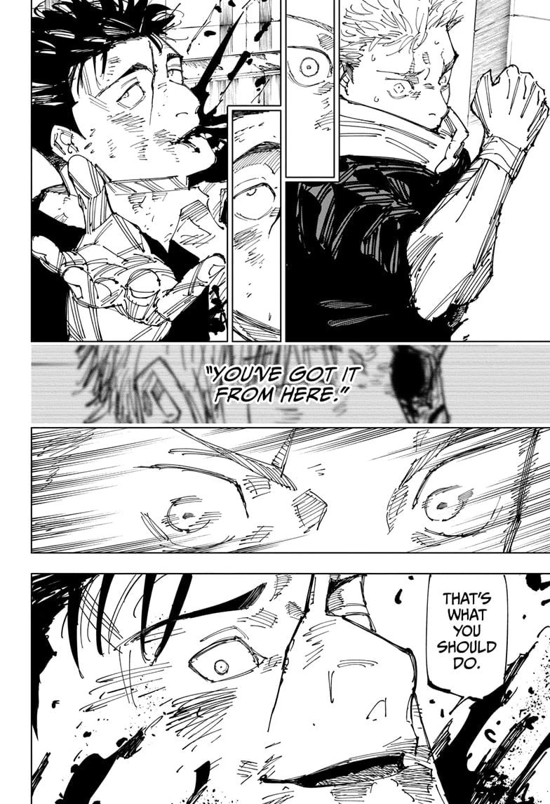 JuJutsu Kaisen Manga Chapter 247