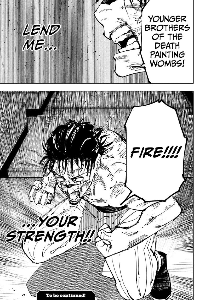 JuJutsu Kaisen Manga Chapter 203