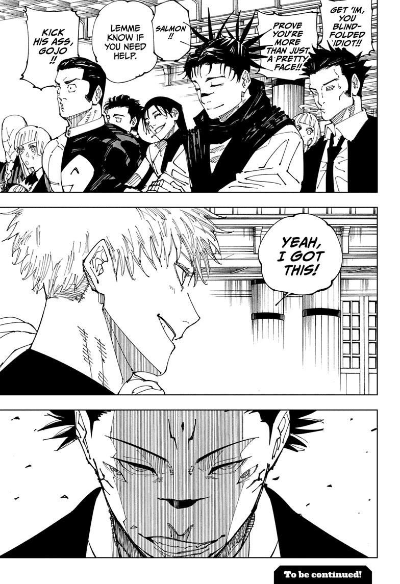JuJutsu Kaisen Manga Chapter 222