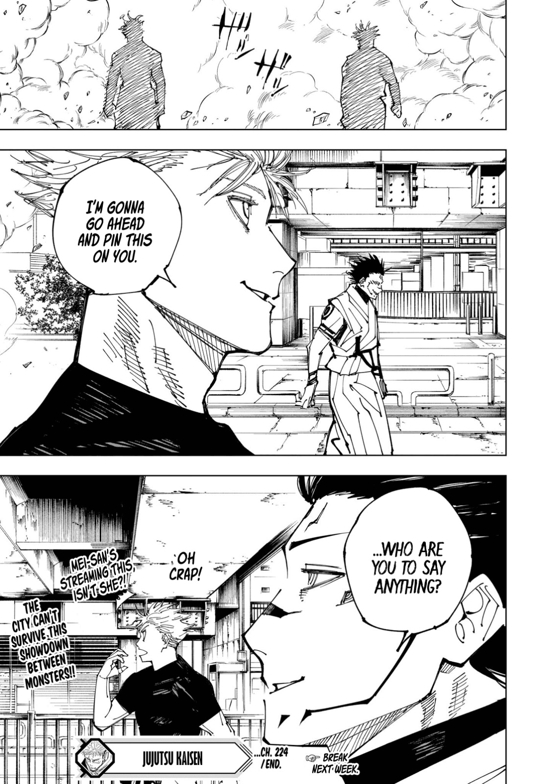 JuJutsu Kaisen Manga Chapter 224