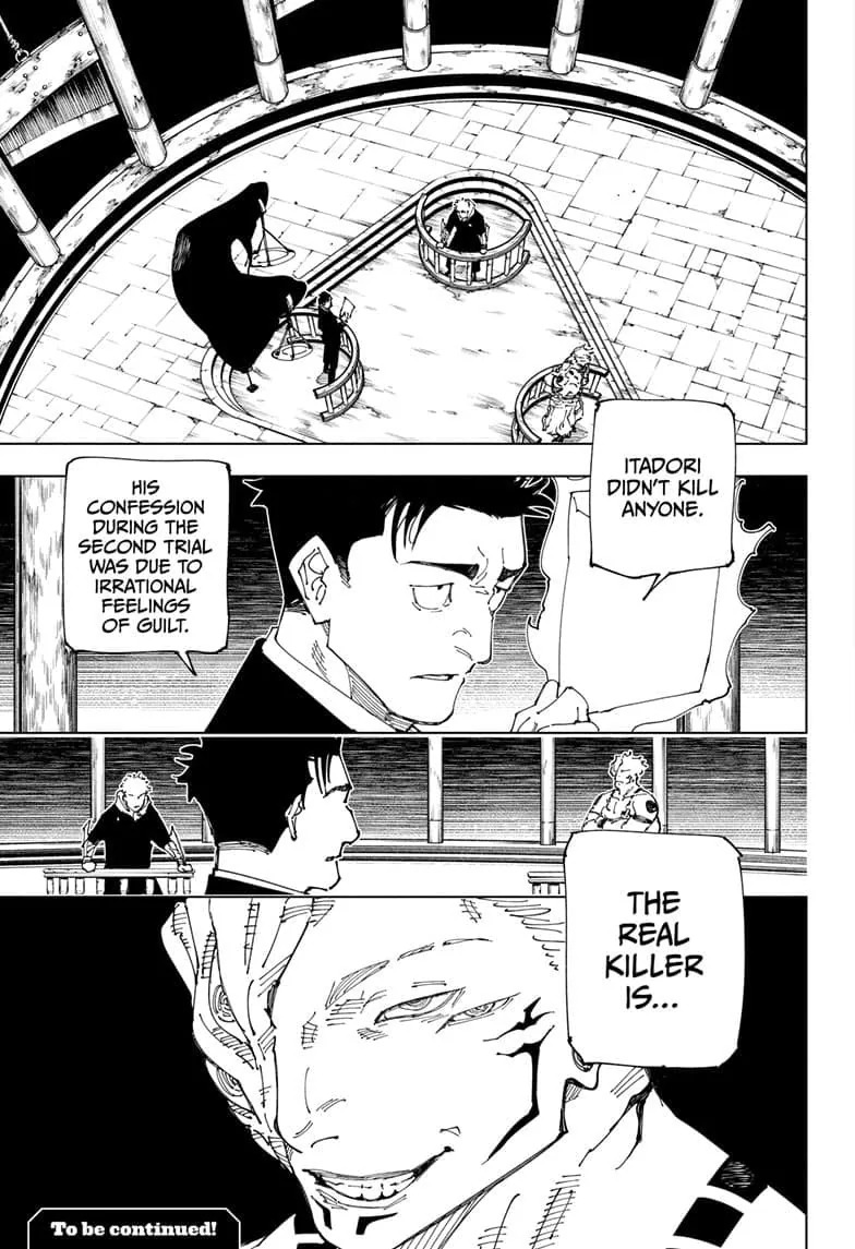 JuJutsu Kaisen Manga Chapter 244