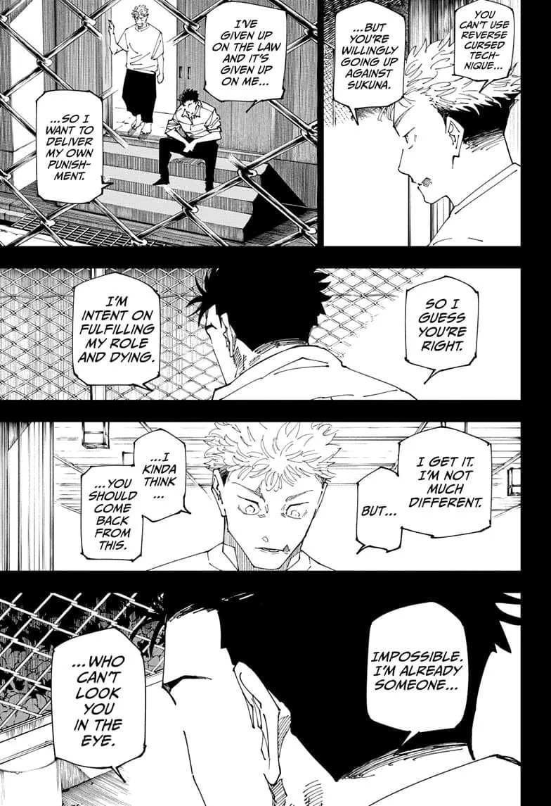JuJutsu Kaisen Manga Chapter 246