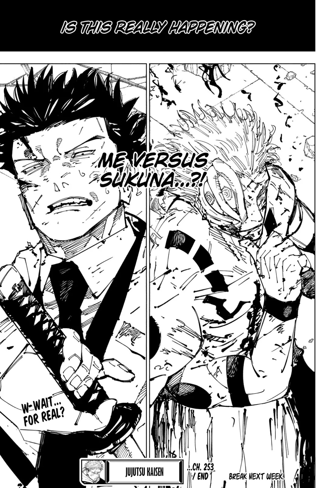JuJutsu Kaisen Manga Chapter 253
