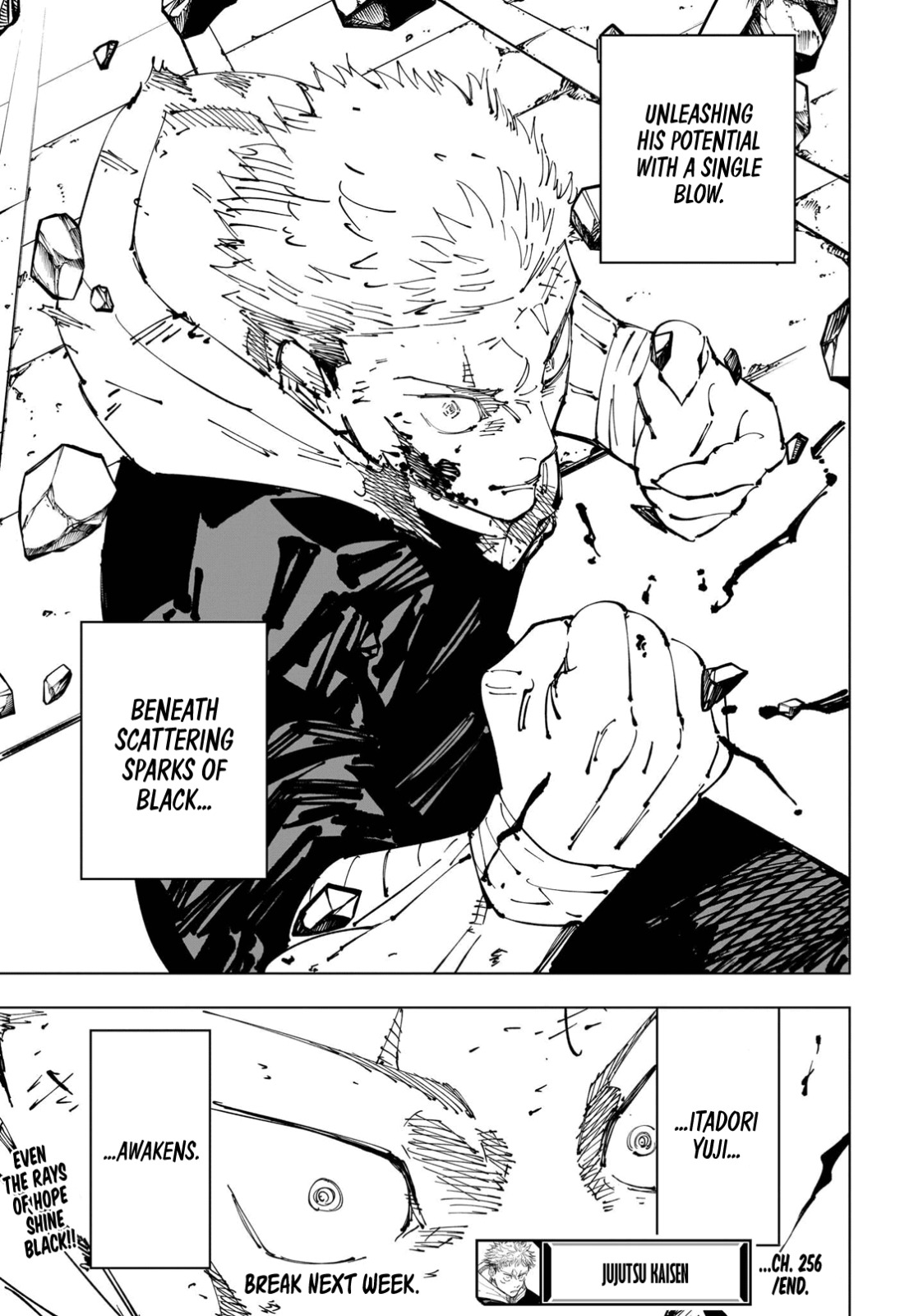 JuJutsu Kaisen Manga Chapter 256