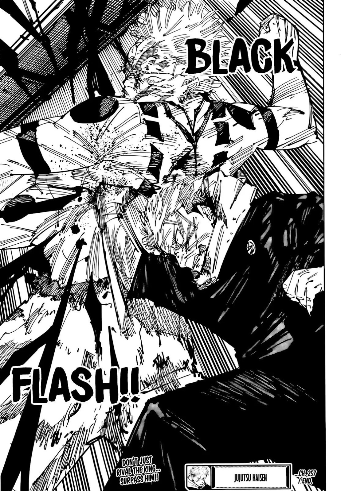 JuJutsu Kaisen Manga Chapter 257