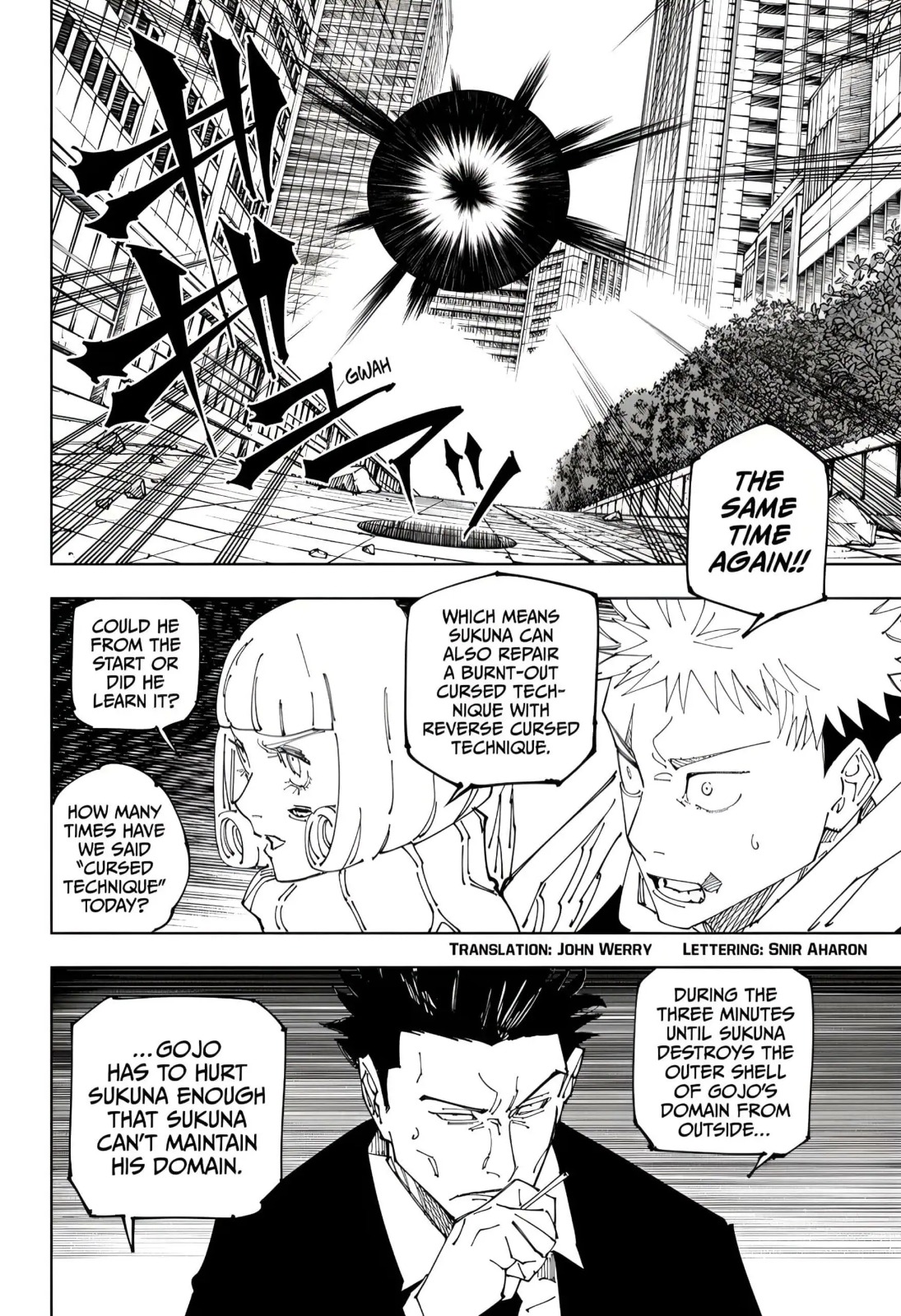 JuJutsu Kaisen Manga Chapter 229