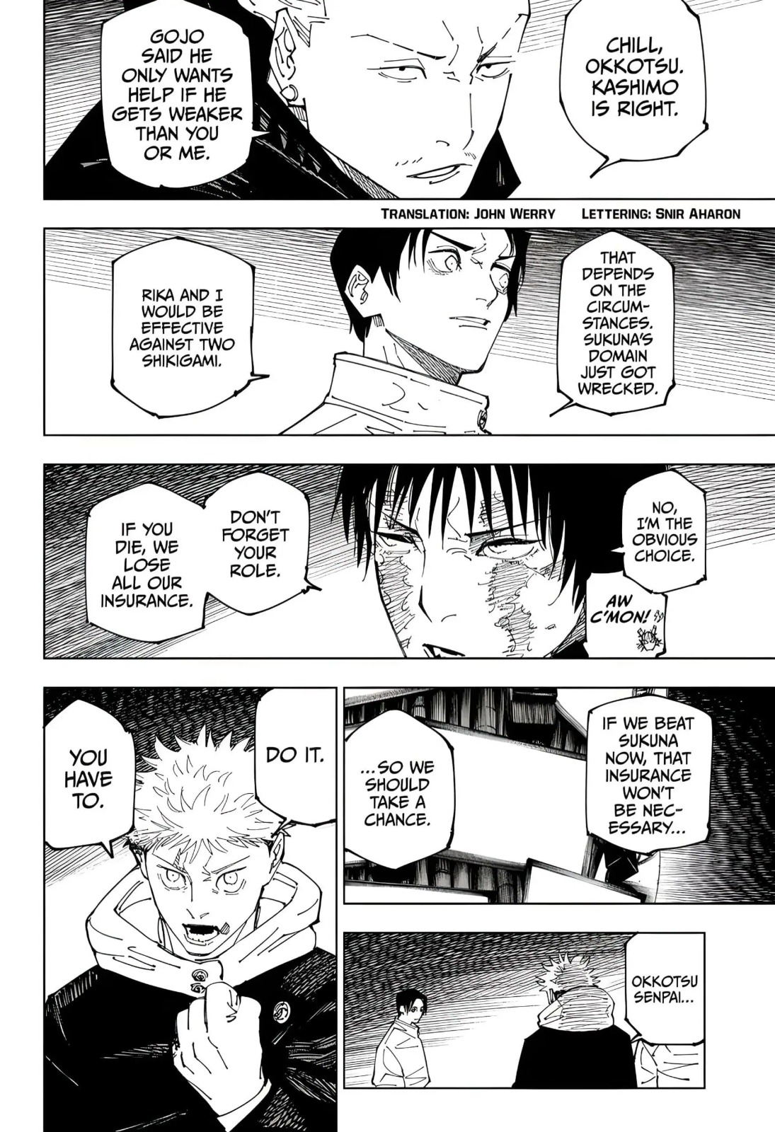 JuJutsu Kaisen Manga Chapter 234