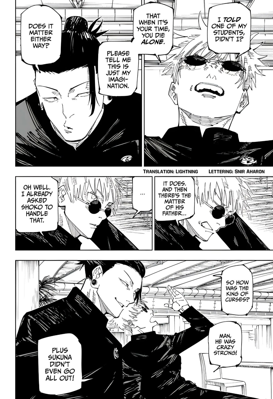 JuJutsu Kaisen Manga Chapter 236