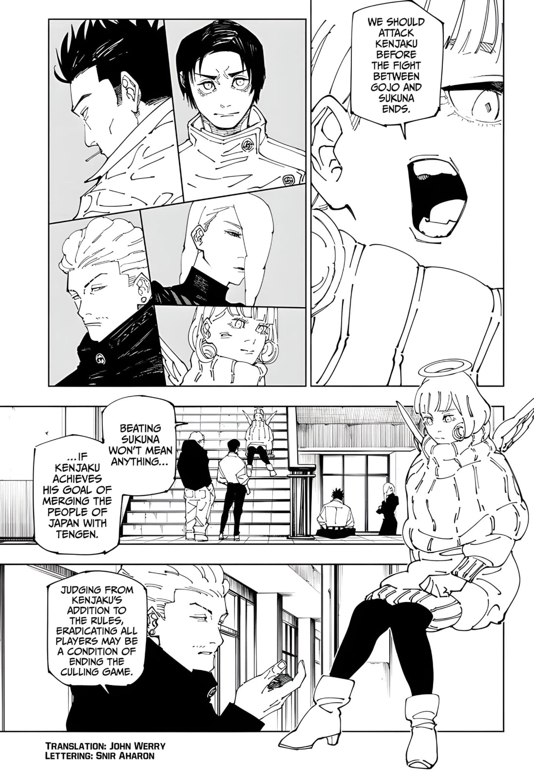 JuJutsu Kaisen Manga Chapter 240