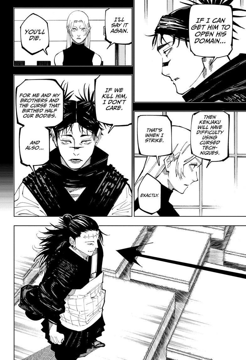 JuJutsu Kaisen Manga Chapter 203