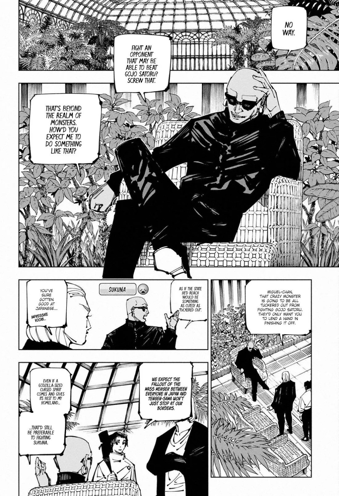 JuJutsu Kaisen Manga Chapter 250
