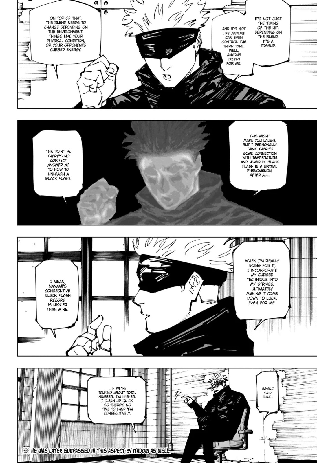 JuJutsu Kaisen Manga Chapter 256